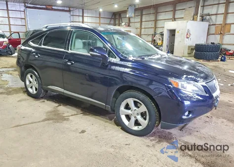 2010 Lexus Rx 350 z USA, uszkodzony, nr VIN 2T2BK1BA8AC002676